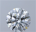 Diamante Natural 2.80 quilates, Redondo , Color E, claridad VS1 y certificado GIA