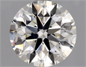 Diamante Natural 1.70 quilates, Redondo , Color I, claridad VVS2 y certificado GIA