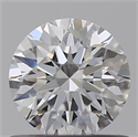 Del inventario de diamantes de laboratorio, 0.71 quilates, Redondo , Color D, claridad VVS1 y certificado IGI