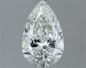 Picture of Natural Diamond 1.00 Carats, Pear with  Cut, H Color, VS2 Clarity and Certified by GIA