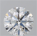 Natural Diamond 0.90 Carats, Round with Excellent Cut, G Color, SI2 Clarity and Certified by GIA