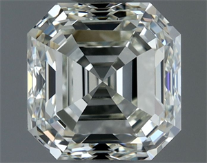 Picture of Natural Diamond 1.00 Carats, Asscher with  Cut, I Color, VVS1 Clarity and Certified by IGI
