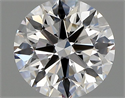 Natural Diamond 0.86 Carats, Round with Very Good Cut, D Color, VVS2 Clarity and Certified by GIA