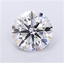 Del inventario de diamantes de laboratorio, 2.50 quilates, Redondo , Color D, claridad VVS2 y certificado IGI