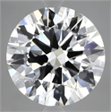 Lab Grown Diamond 6.65 Carats, Round with Excellent Cut, E Color, VVS2 Clarity and Certified by IGI