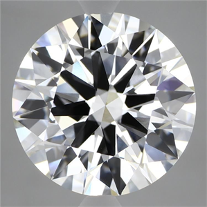 Picture of Lab Grown Diamond 6.65 Carats, Round with Excellent Cut, E Color, VVS2 Clarity and Certified by IGI
