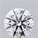 Del inventario de diamantes de laboratorio, 2.84 quilates, Redondo , Color E, claridad VS1 y certificado IGI