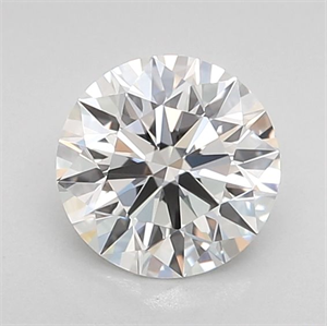 Picture of Lab Grown Diamond 1.02 Carats, Round with Ideal Cut, D Color, VVS1 Clarity and Certified by IGI