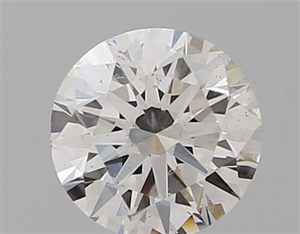 Foto Diamante Natural 0.40 quilates, Redondo , Color F, claridad SI1 y certificado GIA de