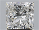Natural Diamond 1.70 Carats, Princess with  Cut, F Color, VS2 Clarity and Certified by IGI