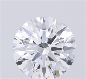 Picture of Lab Grown Diamond 1.03 Carats, Round with Ideal Cut, F Color, VVS2 Clarity and Certified by IGI