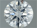 Natural Diamond 0.80 Carats, Round with Excellent Cut, H Color, SI2 Clarity and Certified by GIA