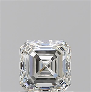 Picture of Natural Diamond 1.01 Carats, Asscher with  Cut, H Color, VVS1 Clarity and Certified by GIA
