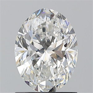 Foto Diamante Natural 1.20 quilates, Ovalado , Color F, claridad VS2 y certificado GIA de