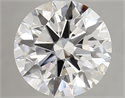 Del inventario de diamantes de laboratorio, 4.09 quilates, Redondo , Color D, claridad VVS2 y certificado IGI