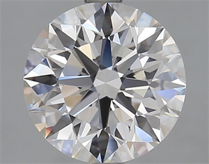 Picture of Lab Grown Diamond 3.02 Carats, Round with Excellent Cut, D Color, FL Clarity and Certified by IGI