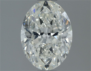 Picture of Natural Diamond 1.20 Carats, Oval with  Cut, H Color, SI1 Clarity and Certified by IGI