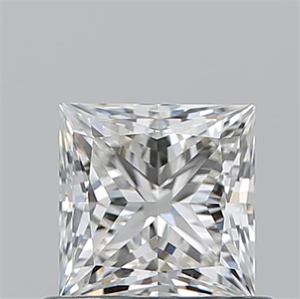 Picture of Natural Diamond 0.70 Carats, Princess with  Cut, I Color, VVS1 Clarity and Certified by GIA