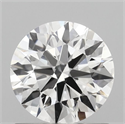 Lab Grown Diamond 1.01 Carats, Round with Ideal Cut, D Color, VS1 Clarity and Certified by IGI