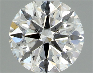 Foto Diamante Natural 0.41 quilates, Redondo , Color F, claridad SI2 y certificado GIA de