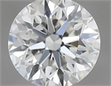 Diamante Natural 0.40 quilates, Redondo , Color F, claridad VVS2 y certificado IGI