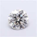 Lab Grown Diamond 1.60 Carats, Round with Ideal Cut, H Color, VS1 Clarity and Certified by IGI