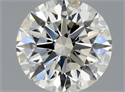 Diamante Natural 0.90 quilates, Redondo , Color J, claridad VVS2 y certificado GIA