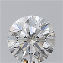 Natural Diamond 0.80 Carats, Round with Excellent Cut, G Color, SI2 Clarity and Certified by GIA