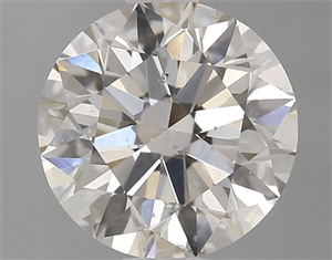 Picture of Natural Diamond 1.00 Carats, Round with Excellent Cut, K Color, SI2 Clarity and Certified by GIA