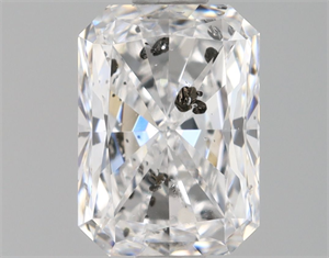 Picture of Natural Diamond 0.81 Carats, Radiant with  Cut, D Color, SI2 Clarity and Certified by HRD