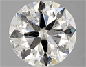 Natural Diamond 3.00 Carats, Round with Very Good Cut, F Color, SI2 Clarity and Certified by IGI
