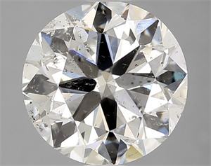 Picture of Natural Diamond 3.00 Carats, Round with Very Good Cut, F Color, SI2 Clarity and Certified by IGI