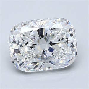 Picture of Natural Diamond 2.53 Carats, Cushion with  Cut, E Color, SI1 Clarity and Certified by GIA
