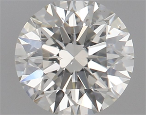 Foto Diamante Natural 0.40 quilates, Redondo , Color J, claridad SI1 y certificado GIA de