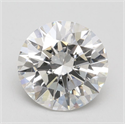 Lab Grown Diamond 2.59 Carats, Round with Excellent Cut, F Color, VS1 Clarity and Certified by IGI