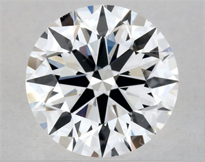 Picture of Natural Diamond 0.70 Carats, Round with Excellent Cut, D Color, SI2 Clarity and Certified by GIA