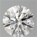 Lab Grown Diamond 4.10 Carats, Round with Ideal Cut, E Color, VS1 Clarity and Certified by IGI