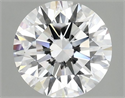 Del inventario de diamantes de laboratorio, 2.08 quilates, Redondo , Color D, claridad VVS2 y certificado IGI
