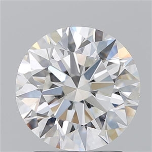 Picture of Natural Diamond 2.25 Carats, Round with Excellent Cut, H Color, SI1 Clarity and Certified by GIA
