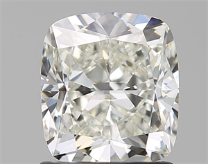 Foto Diamante Natural 1.40 quilates, Del cojín , Color J, claridad VVS2 y certificado GIA de