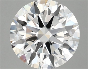 Picture of Lab Grown Diamond 2.07 Carats, Round with Ideal Cut, E Color, VS1 Clarity and Certified by IGI
