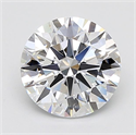 Lab Grown Diamond 3.64 Carats, Round with Ideal Cut, E Color, IF Clarity and Certified by IGI