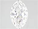 Natural Diamond 2.09 Carats, Marquise with  Cut, D Color, VVS2 Clarity and Certified by GIA