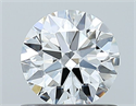 Diamante Natural 0.73 quilates, Redondo , Color F, claridad VS1 y certificado GIA