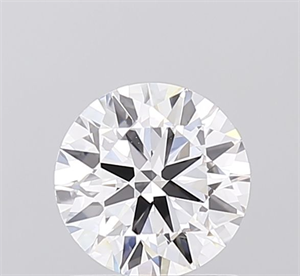 Picture of Lab Grown Diamond 1.04 Carats, Round with Ideal Cut, D Color, VVS1 Clarity and Certified by IGI