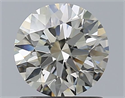 Natural Diamond 0.92 Carats, Round with Excellent Cut, L Color, VVS1 Clarity and Certified by GIA