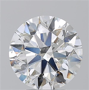 Foto Diamante Natural 3.50 quilates, Redondo , Color G, claridad SI2 y certificado GIA de