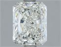 Natural Diamond 1.40 Carats, Radiant with  Cut, I Color, VVS1 Clarity and Certified by GIA