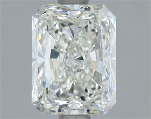 Picture of Natural Diamond 1.40 Carats, Radiant with  Cut, I Color, VVS1 Clarity and Certified by GIA