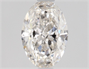 Diamante Natural 0.71 quilates, Ovalado , Color H, claridad VVS1 y certificado GIA